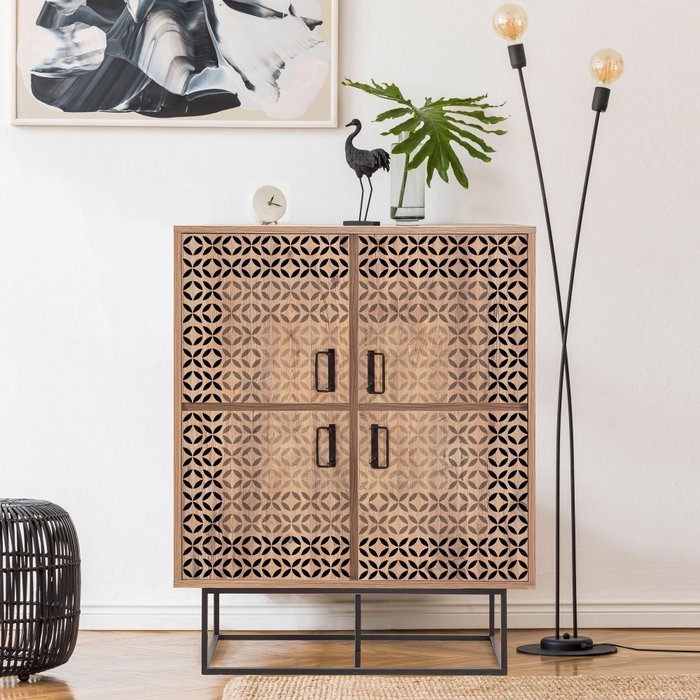 Hanah Home Quantum Solo - Fade Pino Atlántico y Negro